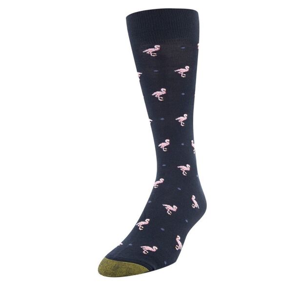 GOLD TOE Flamingo Socks-NEW! - Picture 1 of 5